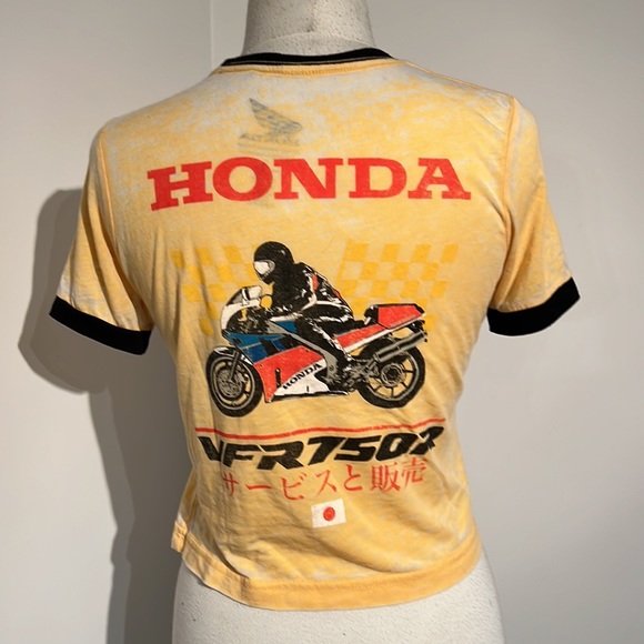 “Honda” Urban Outfitters Ringer T-shirt S - Picture 2 of 4
